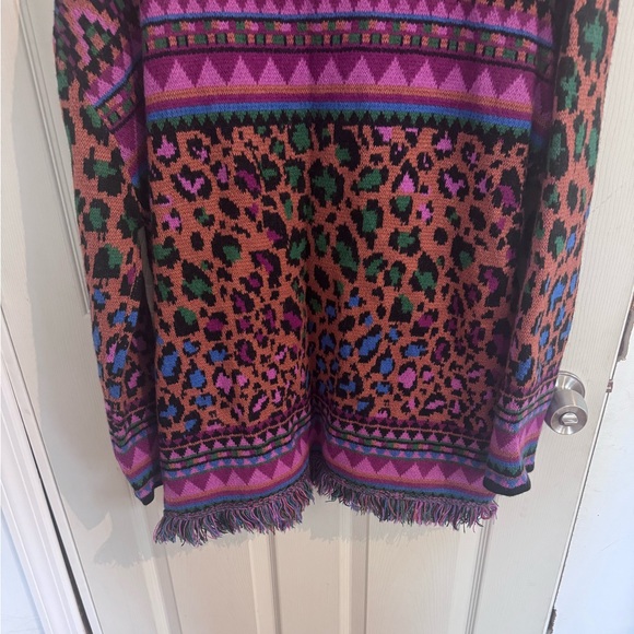 FARM RIO Ainika Tapestry Cardigan Sz M - Picture 7 of 7
